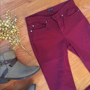 Eileen Fischer Wine Straight Pants